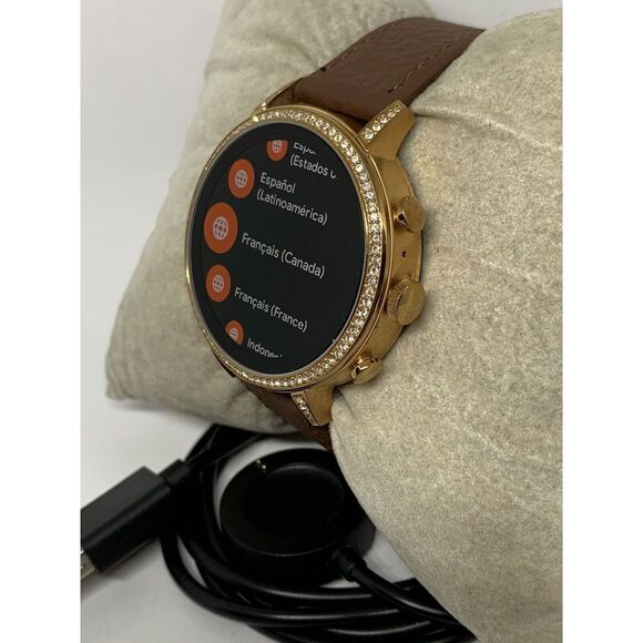 Fossil Gen 4 Authentic Digital Dial Smart Watch Custom Band FTW6011 ZA786 - Picture 3 of 12